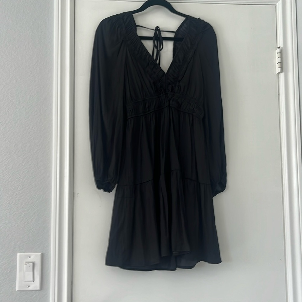 Millibon Black Long Sleeve Dress